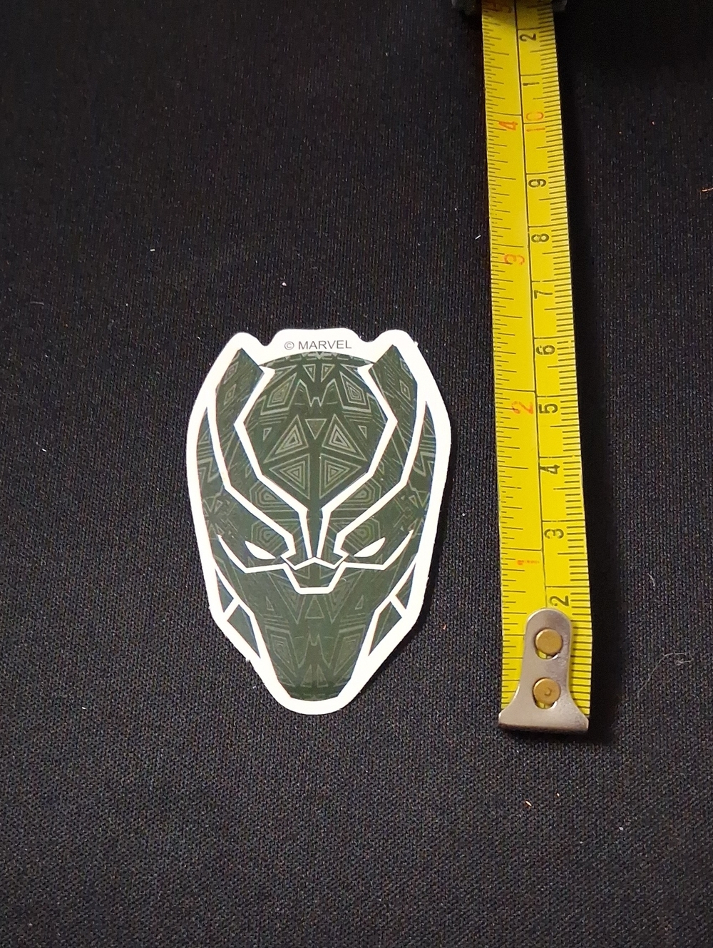 Marvel Black Panther Helmet Waterproof Sticker